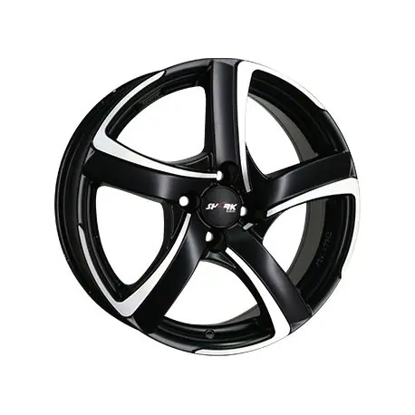 Janta aliaj ALUTEC SHARK - RACING SCHWARZ FRONTPOLIERT 8Jx18 5X114.3 ET 35 CB 70,1 Preț redus